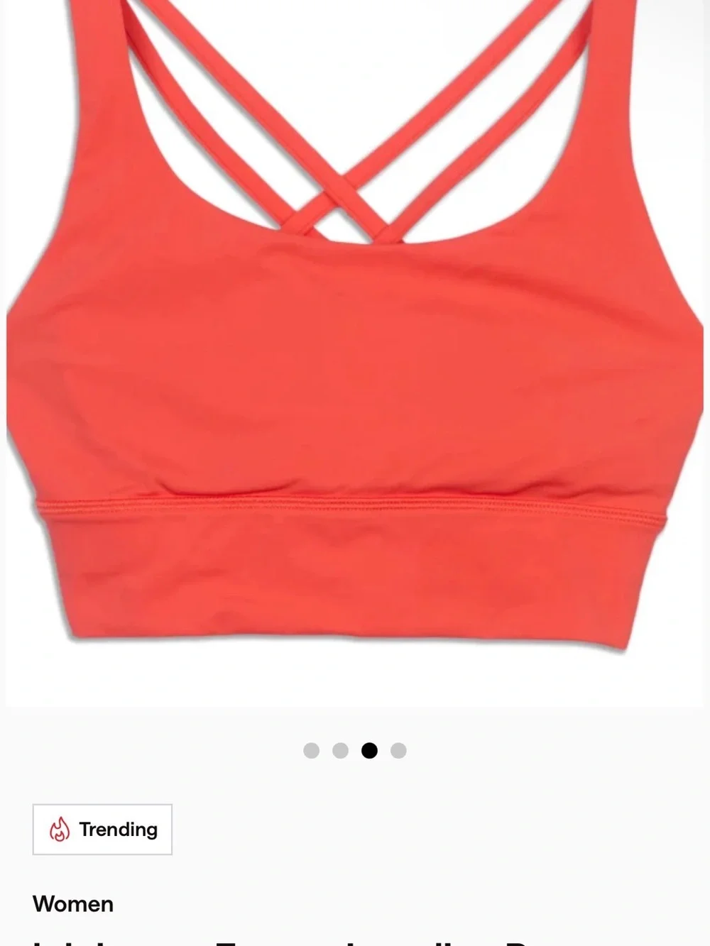 Lululemon Energy Longline Bra